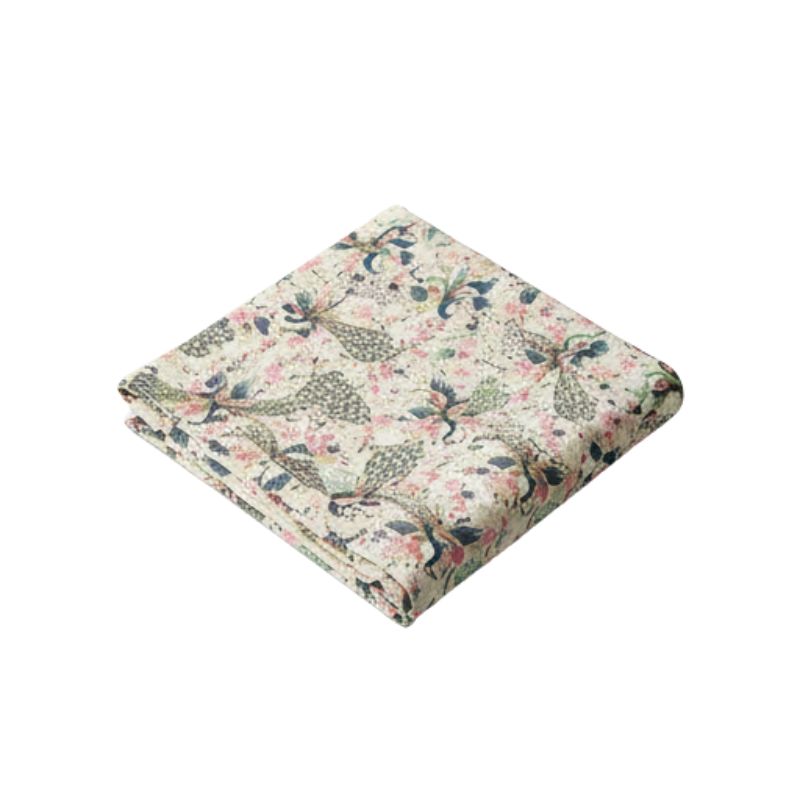 Furoshiki Japonais À Illustrations d'Oiseaux