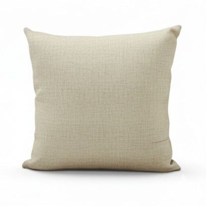Coussin Japonais Carré Motif Mont Fuji Et Pagode Au Soleil Couchant