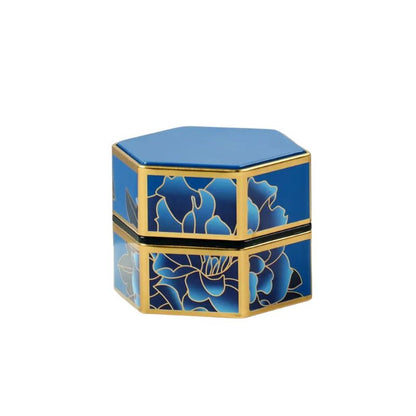 Boîte à Thé Japonaise À Décor Floral