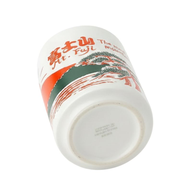 Tasse Japonaise À Illustration Mont Fuji