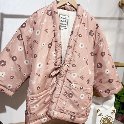 Hanten Femme En Coton Matelassé Avec Motif Fleur
