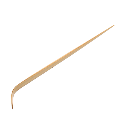Cuillère Matcha En Bambou Sculpté Avec Forme Élancée