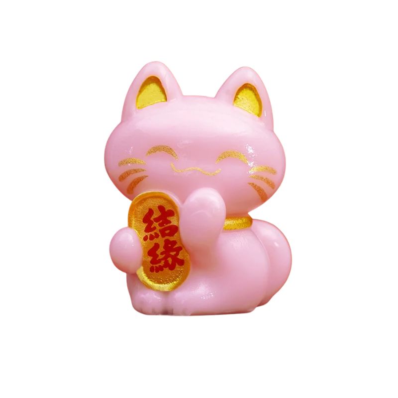Maneki Neko Mini Figurine Décorative 2,6 cm
