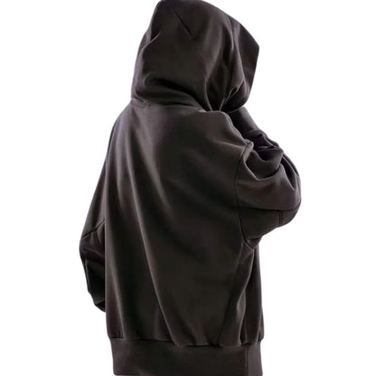 Sweat Japonais Oversize Avec Col Enveloppant
