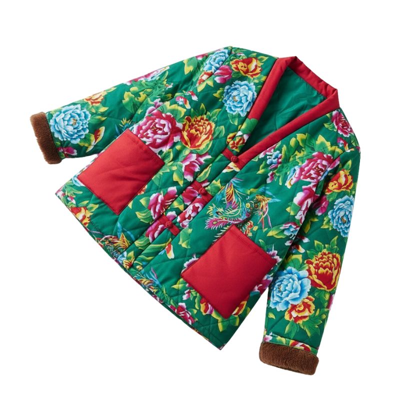 Hanten Femme Imprimé Fleurs Exotiques En Coupe Ample