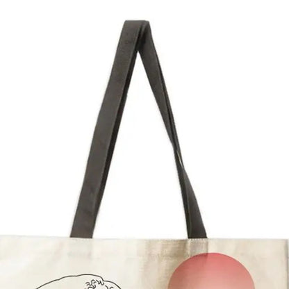 Sac Japonais Avec Motif Grande Vague Et Soleil