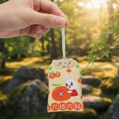 Omamori Japonais Design Lapin