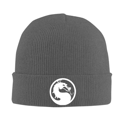 Bonnet Japonais Hiver Unisexe Avec Emblème Dragon