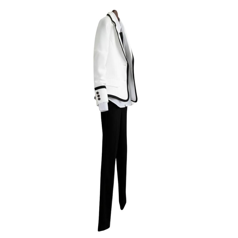 Uniforme Japonais Avec Blazer Et Pantalon Ajusté