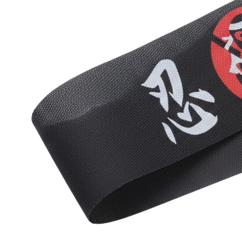 Hachimaki Japonais Moderne Avec Motif Ninja Et Kanji