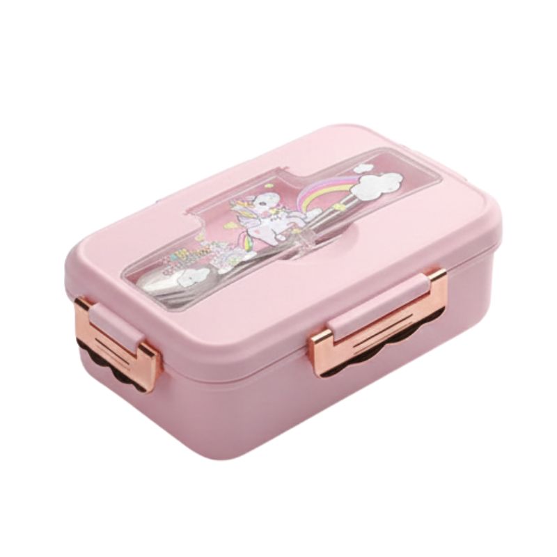 Boîte Bento Japonaise À Imprimé Licorne