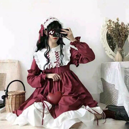 Robe Japonaise Avec Jupe Bouffante