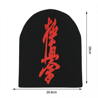Bonnet Japonais Mode Urbaine Avec Motif Calligraphie