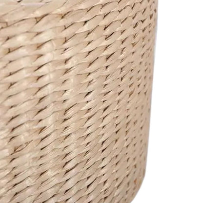 Coussin Japonais Rond Tressé en Paille