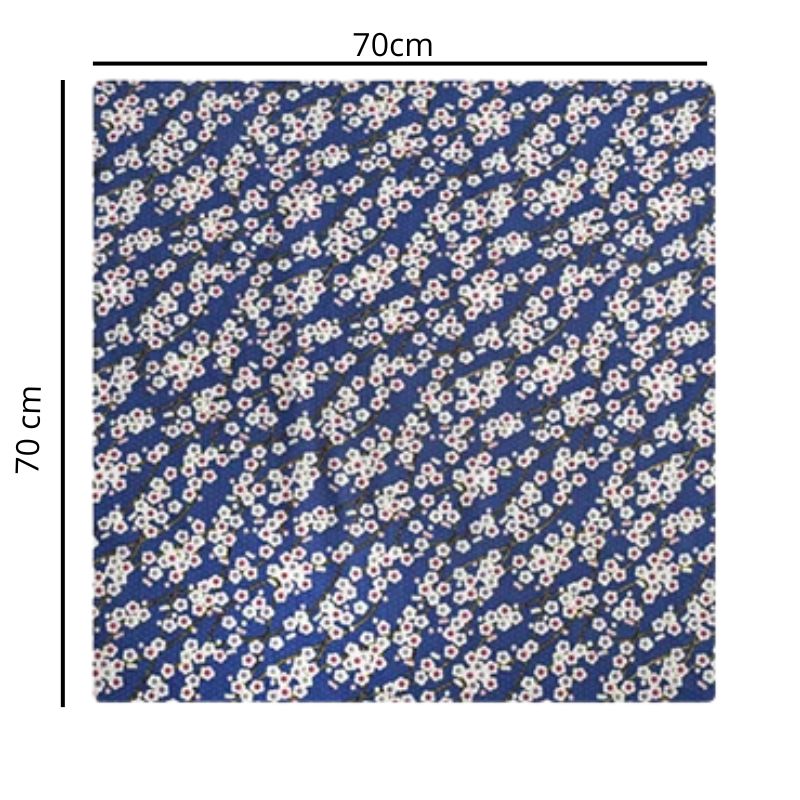 Furoshiki Japonais À Fleurs Délicates