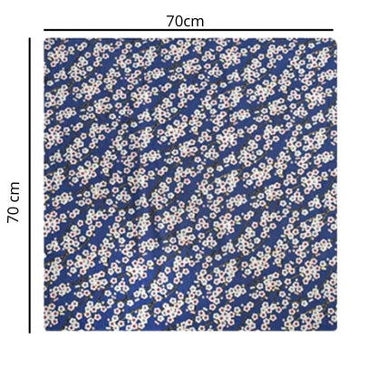 Furoshiki Japonais À Fleurs Délicates