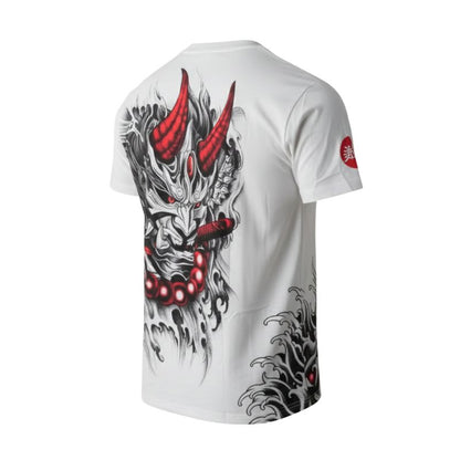 T-Shirt Japonais Avec Démon Japonais