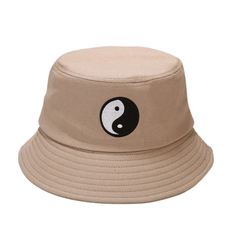 Chapeau Streetwear Avec Symbole Yin Yang Style Urbain