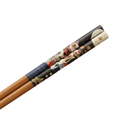 Baguette Japonaise Maneki-Neko En Bambou