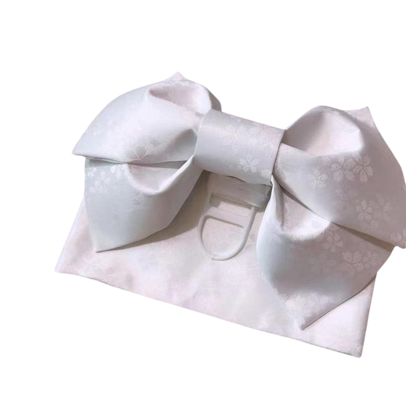Ceinture Obi Femme En Satin Élégant