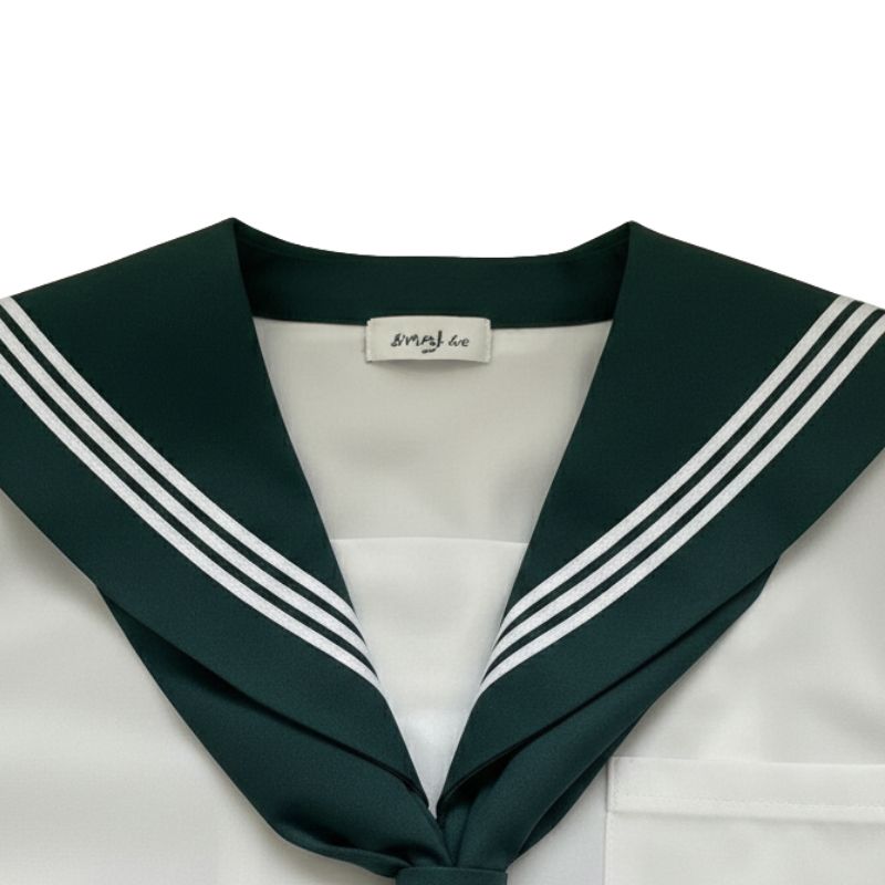Uniforme Japonais Style Étudiant En Ensemble Marin Chic