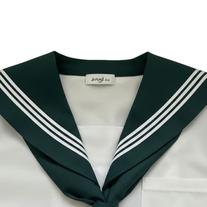 Uniforme Japonais Style Étudiant En Ensemble Marin Chic