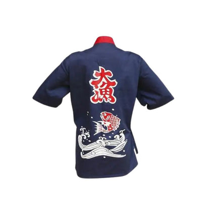 Tablier Japonais Motif Carpe Koi