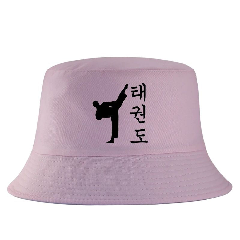 Chapeau Streetwear Avec Silhouette Arts Martiaux