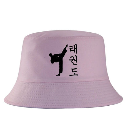 Chapeau Streetwear Avec Silhouette Arts Martiaux