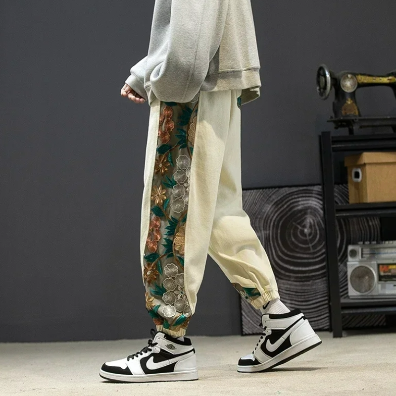 Pantalon Japonais Ample Homme Style Samouraï