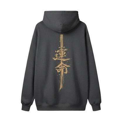 Sweat Japonais Mode Urbaine Avec Design Katana