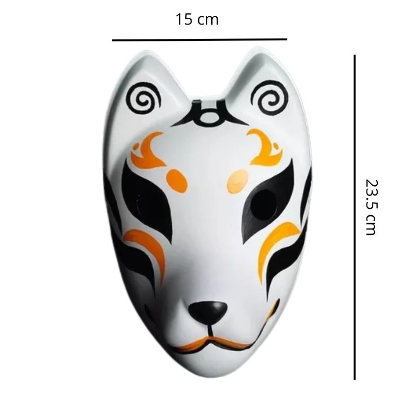 Masque Kitsune Japonais Style Renard