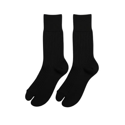Chaussette Japonaise Longue Avec Design Tabi Traditionnel