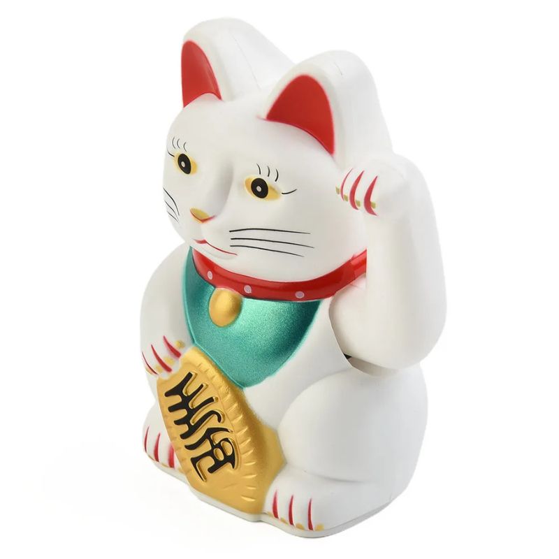 Maneki Neko Chat Bras Levé