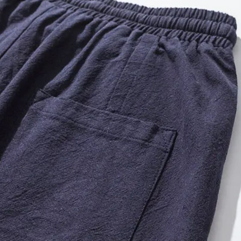 Pantalon Japonais Minimaliste Homme Style Jogging Ample
