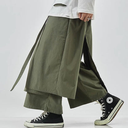 Pantalon Japonais Homme Coupe Large Style Urbain