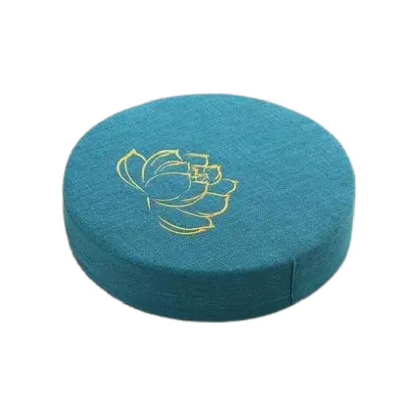 Coussin Japonais De Méditation Avec Motif Lotus