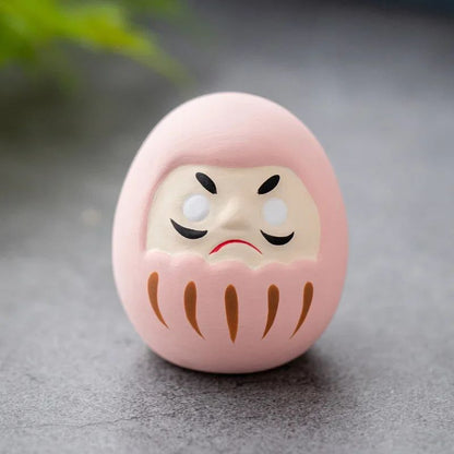 Daruma Expression Fâchée En Céramique