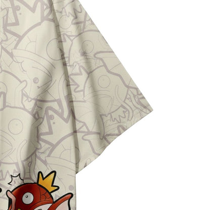 Ensemble Kimono Japonais Avec Motif Poisson Koi Illustré