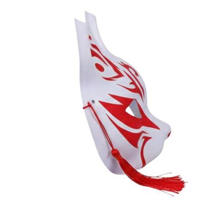 Masque Kitsune Traditionnel Avec Clochettes