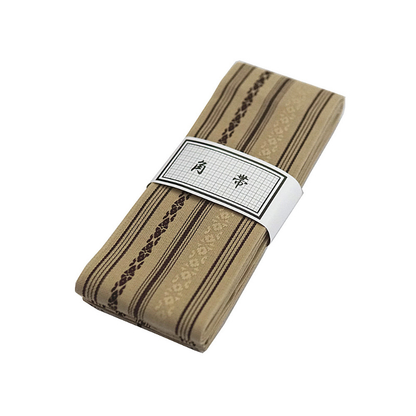 Ceinture Obi En Jacquard Avec Motif Rayé Traditionnel