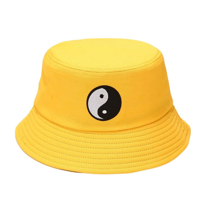 Chapeau Streetwear Avec Symbole Yin Yang Style Urbain