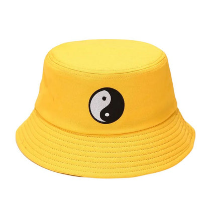 Chapeau Streetwear Avec Symbole Yin Yang Style Urbain