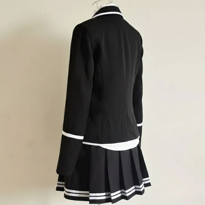 Uniforme Japonais En Style Scolaire Avec Blazer Et Cravate