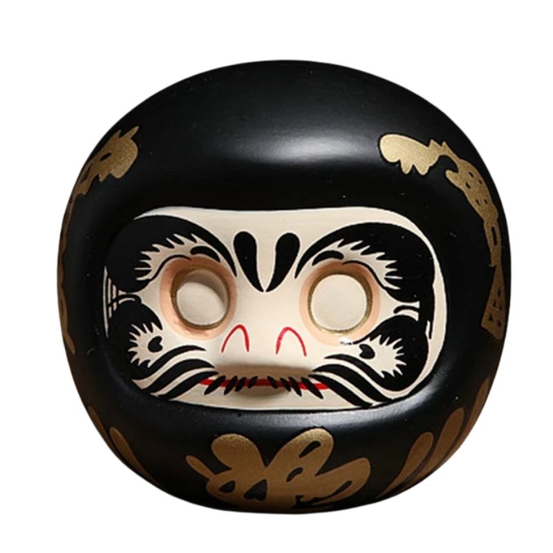 Daruma Tirelire Traditionnelle En Céramique