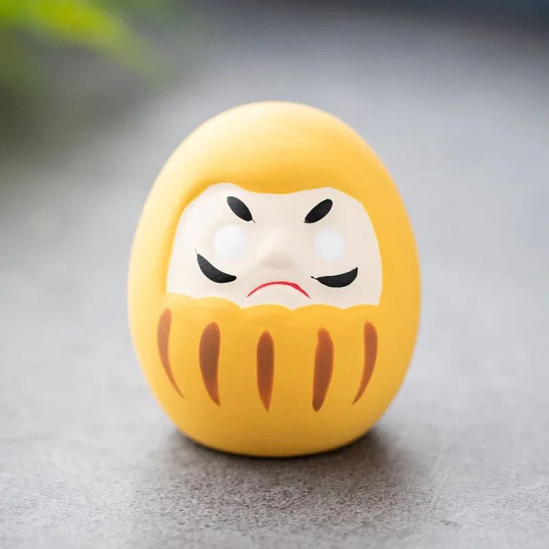 Daruma Expression Fâchée En Céramique