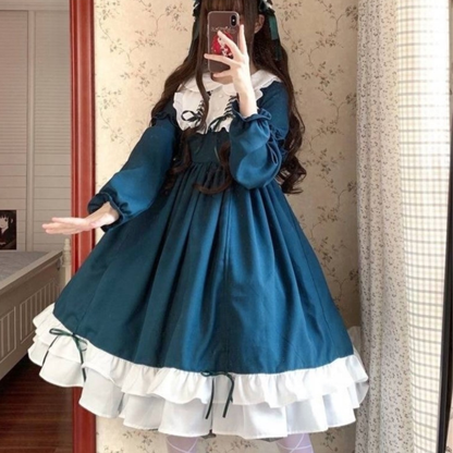 Robe Japonaise Avec Jupe Bouffante