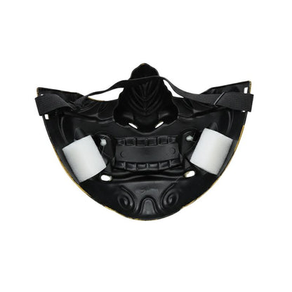 Masque Samouraï Oni Avec Crocs Longs