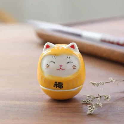 Daruma Mini Chat Souriant