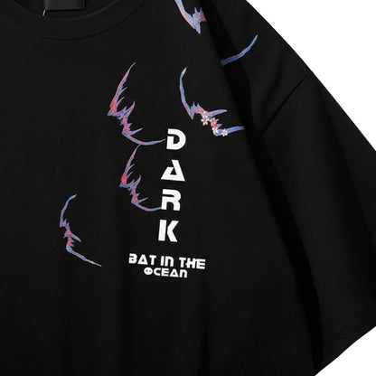 T-Shirt Japonais Avec Illustration Inspirée De L’Océan